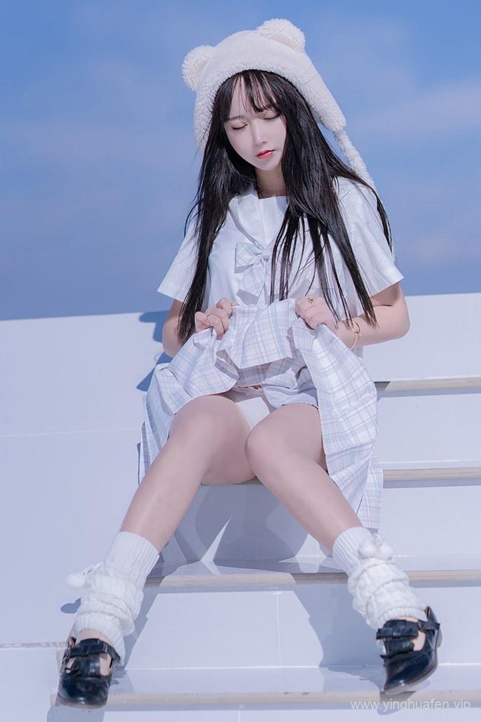 图片[41]-思春期少女米线线JK制服美腿撩人-美图素材