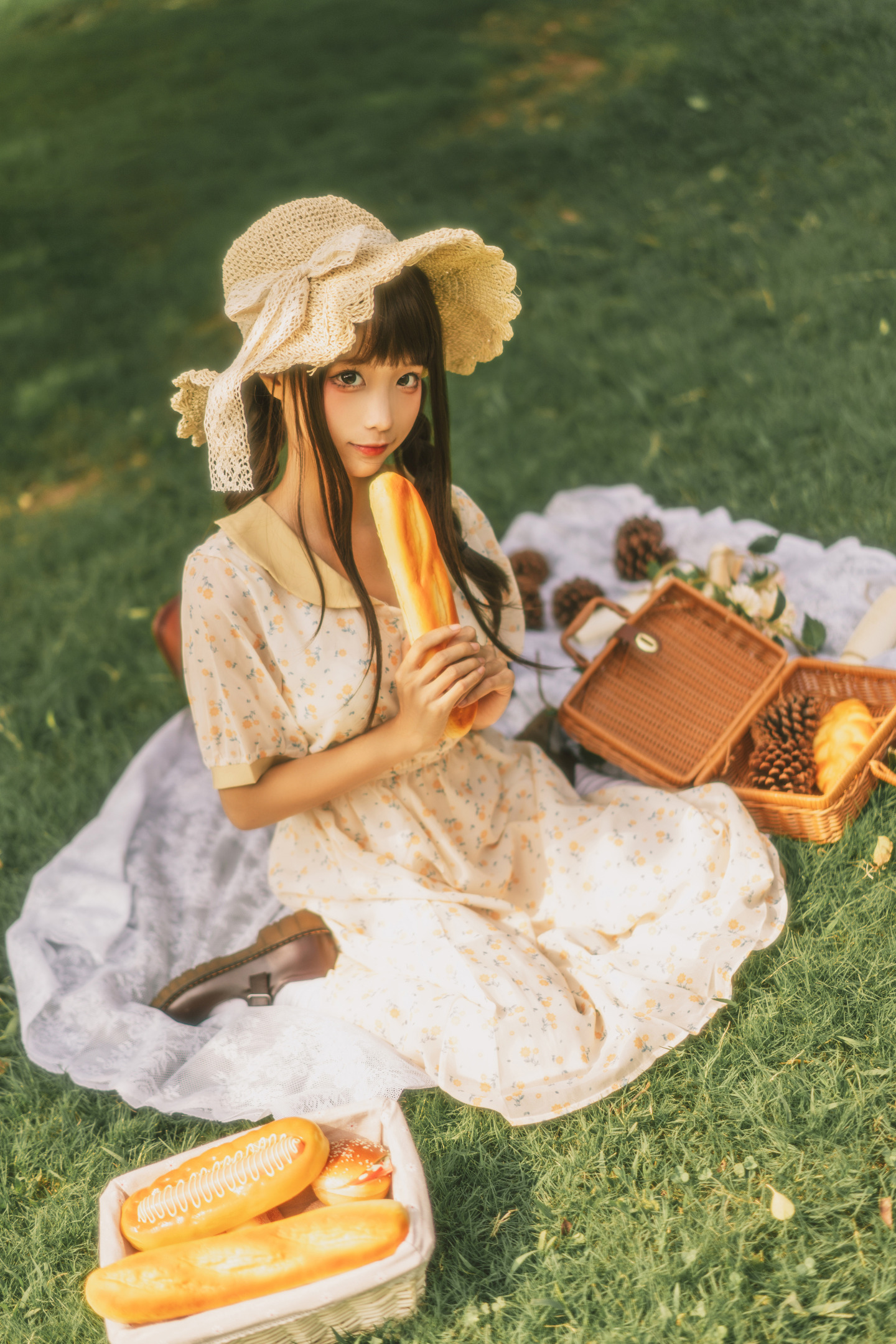 田园写真，🌼一起出门嘛～🌼-美图素材